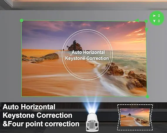 Portable 4K Smart Projector