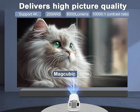Portable 4K Smart Projector