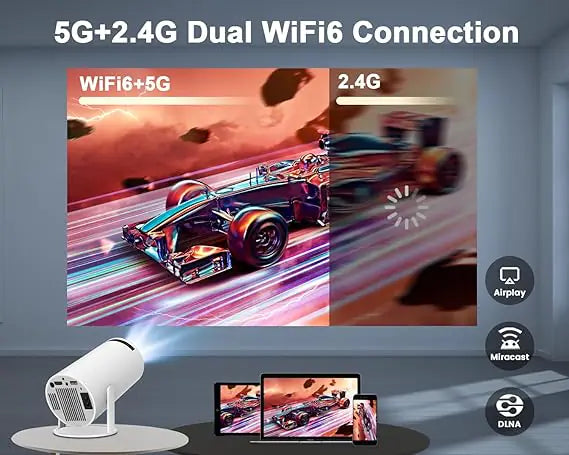 Portable 4K Smart Projector